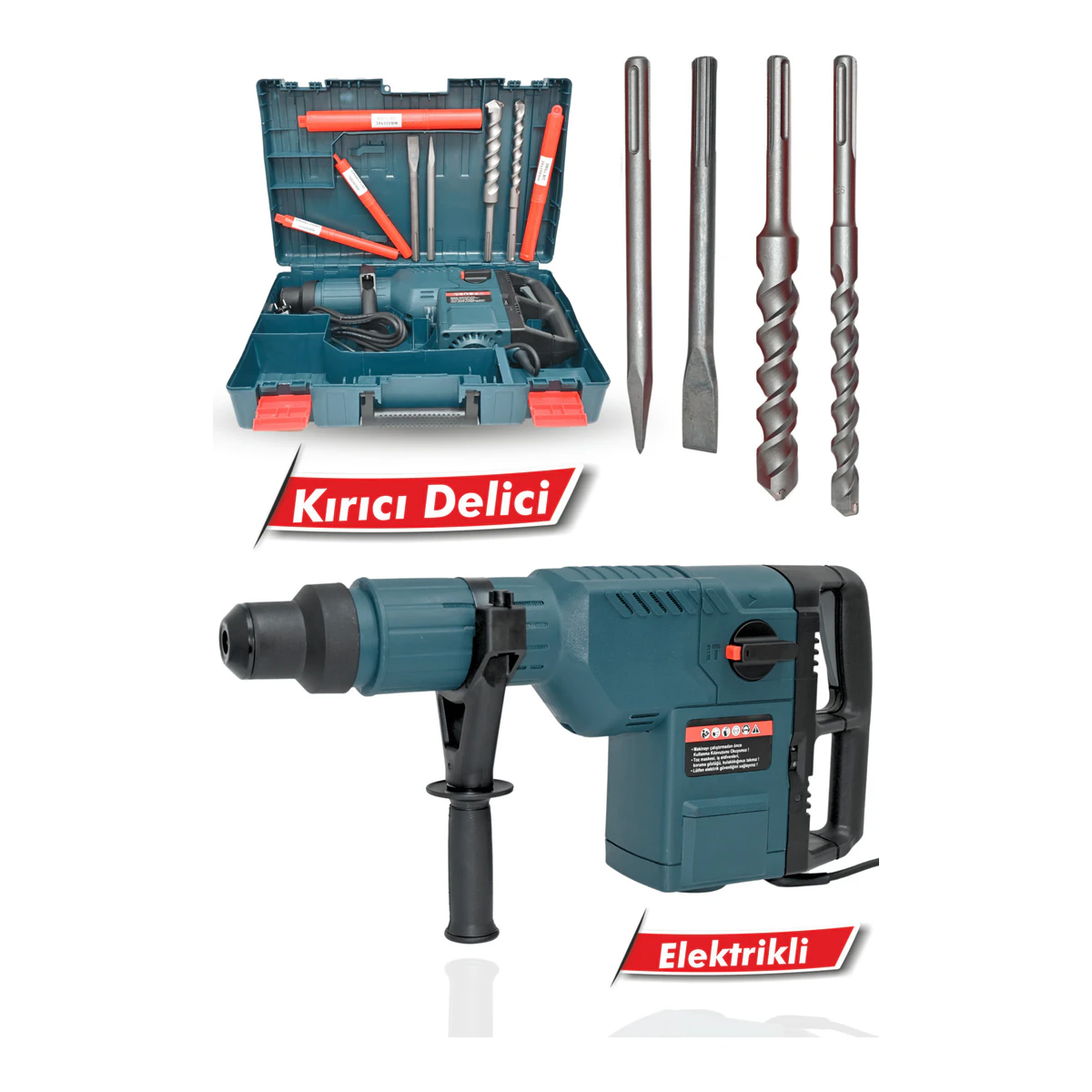 Z1c-zt2-52mm Elektrikli Kırıcı Delici Hilti 11kg 3 Fonksiyonlu