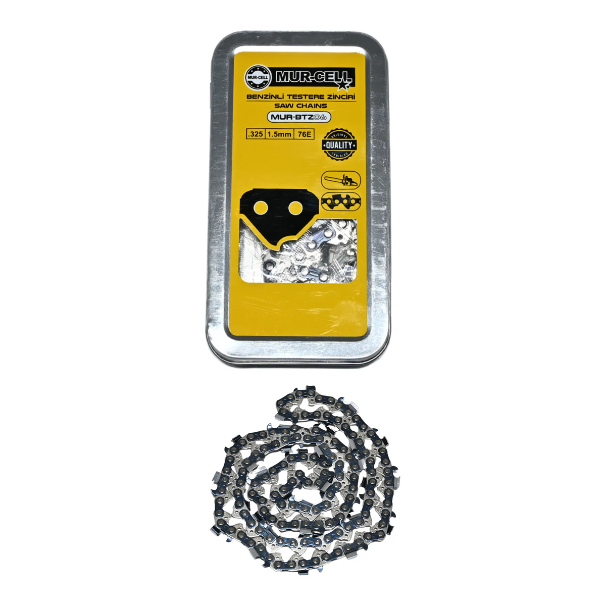 3/8 1.5mm 34 Diş Kaliteli Zincir