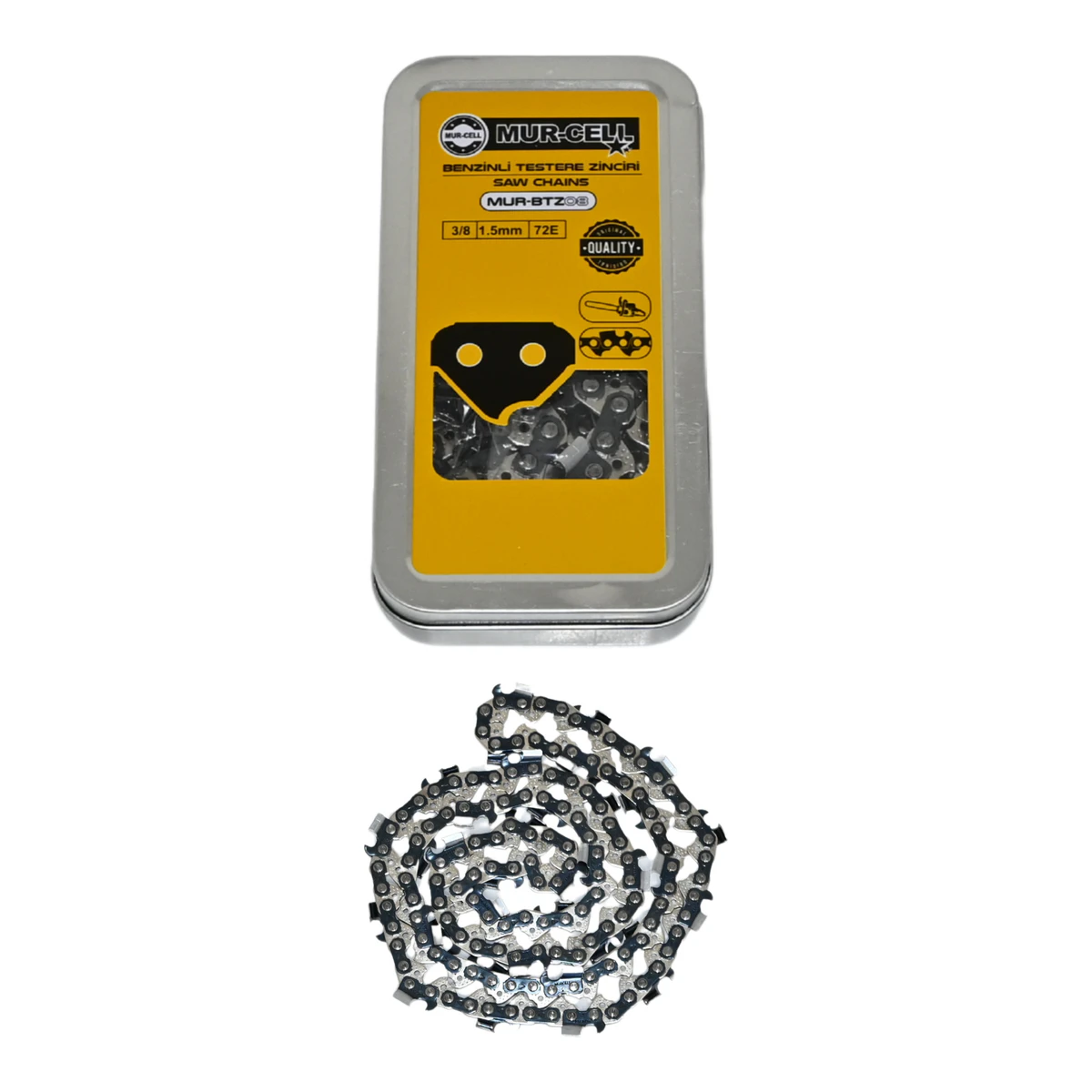 3/8 1.5mm 36 Diş Kaliteli Zincir