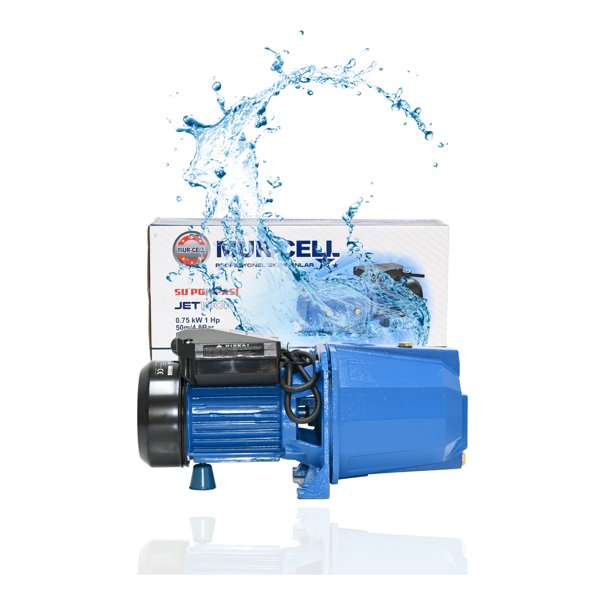 Jet100p Su Pompası 0.75kw 1hp Santifürüj Pompa